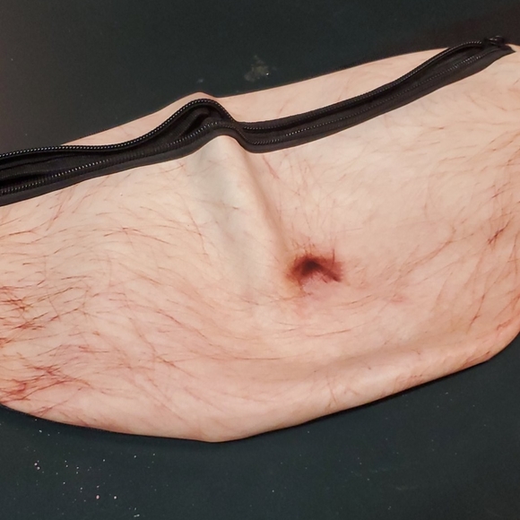👛3/$10🛍 Hairy Bellybutton Fanny Pack - Picture 1 of 2